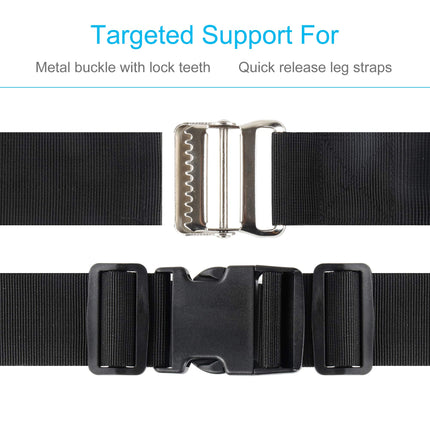 REAQER Transfer Belt Belt with Metal Buckle Multifunctional Belt with Leg Ring Care Equipment for Elderly Disabled Walking Safety Assistance Device