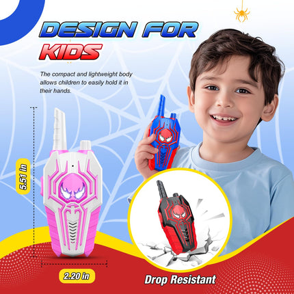 Toyokid children's toys from 3 4 5 6 7 8 9 10 years boy girl, walkie talkie children gifts for children 3-10 years walki talki children garden toys outside birthday gift for children