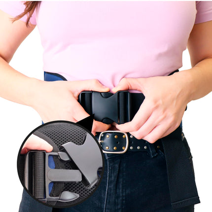 PEPE Mobility - Transfer belt with 7 handles, transfer aid bed wheelchair, lifting aid for people with limited mobility (1 piece)