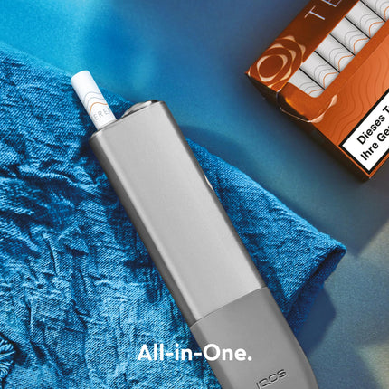 IQOS ILUMA ONE Kit Pebble Grey - Tobacco Heater (in 5 colors) - for TEREA Tobacco Sticks - our best alternative to cigarettes