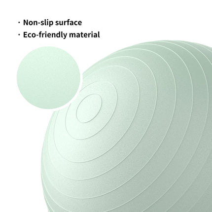 PROIRON Exercise Ball Pezzi Ball Seat Ball Training Ball Fitness Ball & Balance for Core Training with Pump Anti Burst Pilates Ball Robust for Adults Office Pezzi Balls Exercise Balls