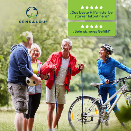 Sensalou Incontinence Adult Diapers Size L (22 pcs) Men Women - Diaper Pants for Adults Seniors Day Night