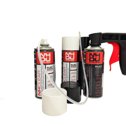 Verlängerungsschläuche für NHOU-Sprühdosen, 60 cm, 2 Stück