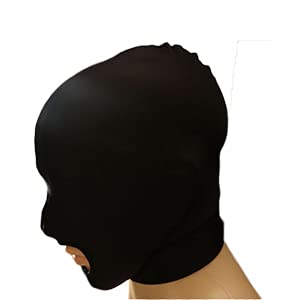 Xocity Head Mask Bondage Fetish SM Sex Toy Mask (1-Hole Hood)