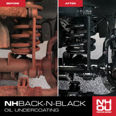 NHOU® Schwarze Ölbeschichtung zur Rostvorbeugung – 6x1L Masterbox