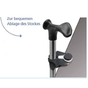 Pflegehome24® Stick holder Walking stick holder for table for all walking sticks or crutches
