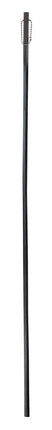 Fetish Collection cane - stimulating fetish whip for women and men, couple toy with latex cover, chain loop