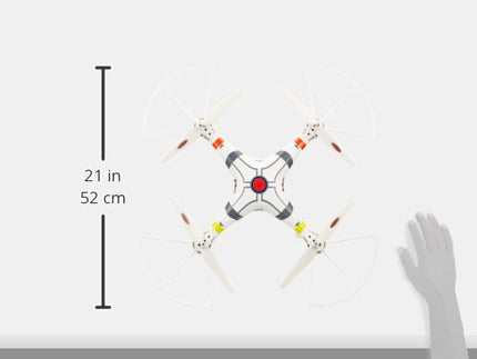 JAMARA 422035 - Payload GPS VR Drone Altitude HD FPV Wifi Coming Home - Position hold via GPS, automatic takeoff and landing, altitude control, track following flight path planning mode, payload up to 350g