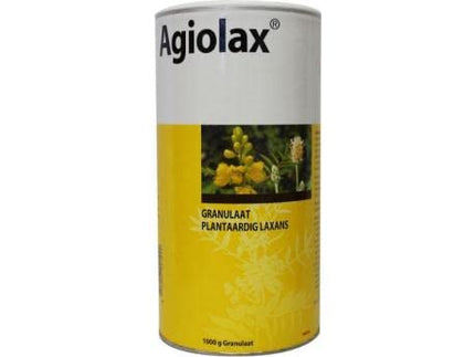 HDmirrorR Agiolax Madaus 1000g granules. Effective against constipation. Stimulating and regulating effect, promotes soft stools.