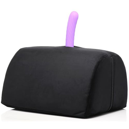 Bedroom Bliss Love Toy Pillow for Men, Women &amp; Couples Great for sexual positioning &amp; deep penetration Saddle style mount with toy pocket High density foam Easy to