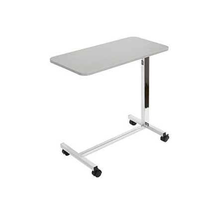 Teqler height-adjustable bedside table, side table for hospital and nursing beds