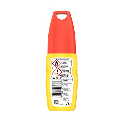 Autan Tropical Pump Spray Insect Repellent, for protection against domestic and tropical mosquitoes, 100 ml, Aerosol