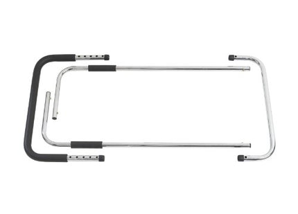 Standing aid and bed handle height adjustable, ideal for frame beds, beds with back adjustment and hospital beds