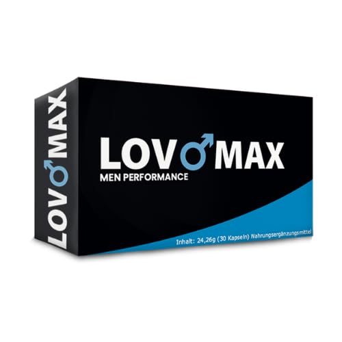 LovoMax Male Sexual Enhancer Sex Pills for Men 100% herbal and vegan - Express Delivery