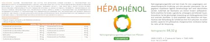 Institut Actiscience Hepaphenol - Manages Cholesterol Levels - Controls Our Energy - Protects Us From Diseases - 1 pack every 1 month