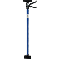 Mounting support ceiling support telescopic support one-hand support frame clamp 115-290cm 30 kg load capacity (10 pcs., BLUE)