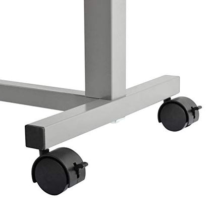 Teqler robust nursing table, side table, and bedside table. Height-adjustable and swiveling.