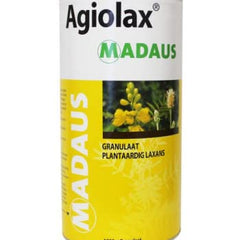 HDmirrorR Agiolax Madaus 1000g granules. Effective against constipation. Stimulating and regulating effect, promotes soft stools.