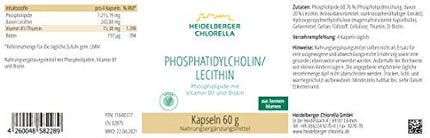 Heidelberger Chlorella Phosphatidylcholine/Lecithin, 60 grams