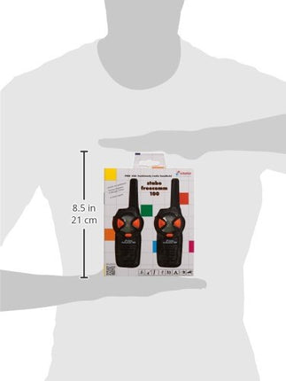 Stabo Elektronik 20100 - Stabo Freecomm radio cell phone, black