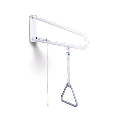 CARELINE wall-mounted bed lift, including triangular handle, maximum load 113 kg, white