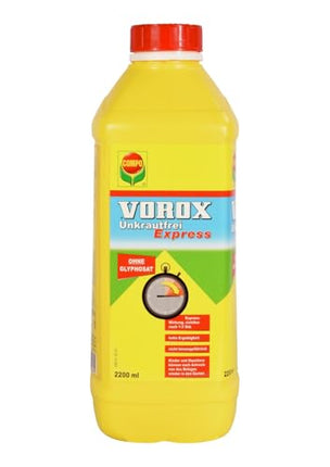 COMPO VOROX Weed-Free Express - 2.2L - Control of weeds on ornamental plants, fruit and vegetables, concentrate