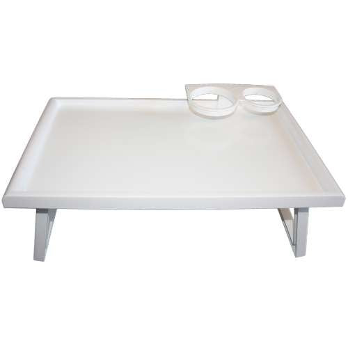 CareLiv Bed Table Plastic - Bed Table Laptop Table Nursing Bed
