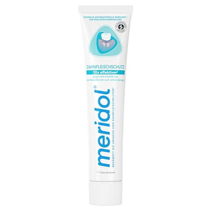 meridol toothpaste 2x75ml - Toothpaste combats gingivitis, antibacterial effect