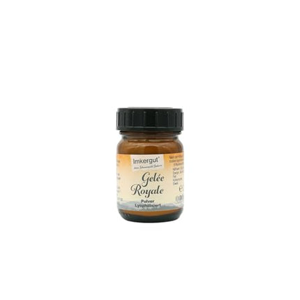 Imkergut Organic Royal Jelly Powder | lyophilized royal jelly | gently freeze-dried | 30g