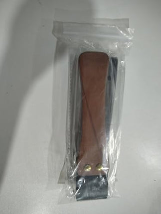 SM Paddle Spanking Paddle, Leather Paddle, Fetish Fantasy Sex Toy Role Play Accessory, with Wooden Handle, for Couples Erotic Bondage Whip