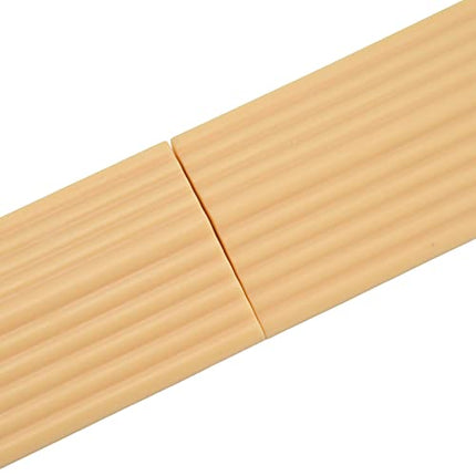 Pssopp Free Installation Rubber Door Threshold Wheelchair Door Threshold 4 Pieces Rise Threshold Ramps for Sweeper Electric Scooter Threshold Ramps Thresholds and Wheelchair Ramps (Beige)