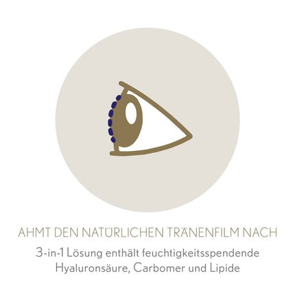 Artelac Complete EDO eye drops: Eye drop solution with a triple active principle (lipids, hyaluronic acid &amp; carbomer) for dry eyes, in practical ophthalmic capsules, 30 x 0.5 ml