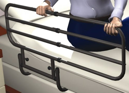 rehastage PIVOT-RAIL bed rail bed rail entry aid adjustable, pivoting, usable on both sides