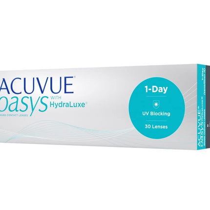 ACUVUE OASYS 1-Day daily contact lenses help reduce the feeling of tired and dry eyes – Daily contact lenses with -4.25 dpt and BC 8.5 – UV protection and comfortable wear – 30 lenses