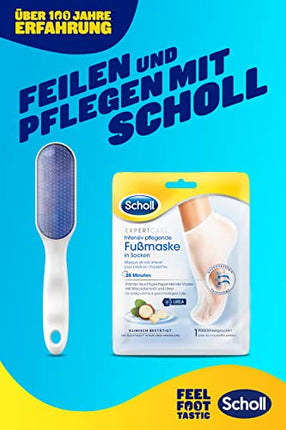 Scholl Nano Glass Foot File and Callus Remover - Comfortable, gentle removal of hard skin and calluses