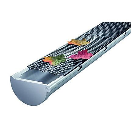 GUTTER PROTECTION/LEAF TRAPS "PRO" 1 meter elements | Color: gray