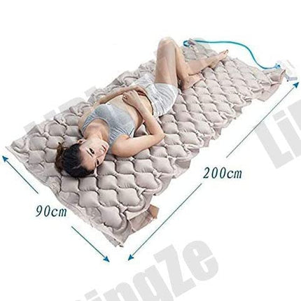 LINTAIZUO Anti-Decubitus Air Mattress, Hospital Replacement Mattress with Low Air Loss for Medical Bed Covers for Pressure Ulcers and Bed Sores, Variable Inflatable Pressure Pump System
