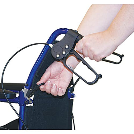 Drive Medical Transport Wheelchair Expedition Plus Travel Wheelchair Folding Wheelchair Lightweight Wheelchair