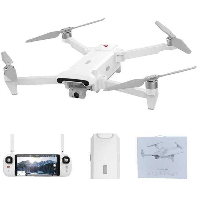 FIMI X8SE 2022 V2 Drone with 4K HD Camera, 10km Control Distance, Brushless 3-Axis Gimbal, 35 Minutes Flight Time, Level 8 Wind Resistance, Professional RC Quadcopter, 2 Batteries + MP