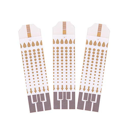 GlucoCheck GOLD - 100 blood glucose test strips for monitoring blood glucose levels - Can be used with the GlucoCheck GOLD blood glucose meter