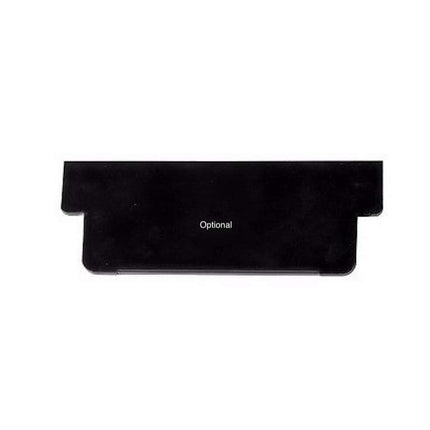 Gutter for rainwater drainage with a low 5.5 cm construction height