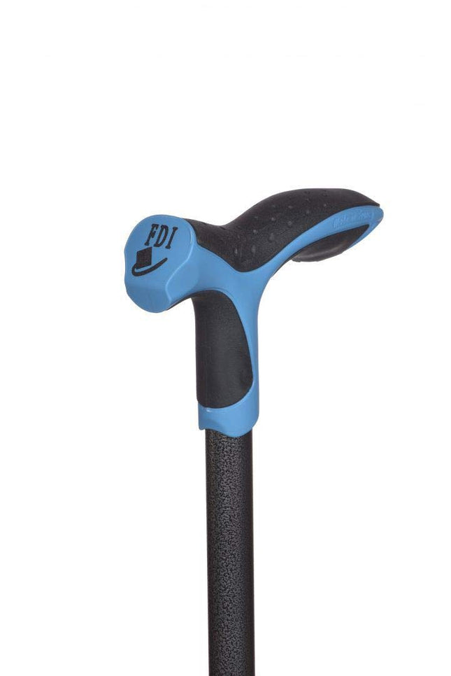 Antar Soft Step blue aluminum FDI Soft Step walking stick, blue, 360 g