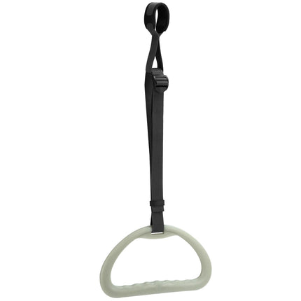 QWORK® Bed Rail Handle Extra Wide 30cm, Anti-Slip and Ergonomically Shaped with Adjustable Strap