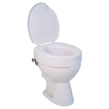 Drive Medical with lid, raised toilet seat Ticco 2G, white
