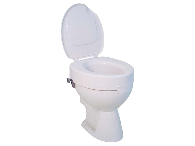 Drive Medical with lid, raised toilet seat Ticco 2G, white