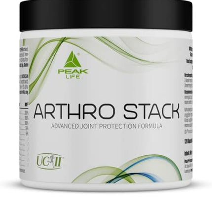 PEAK Arthro Stack - 120 Capsules | 30 Servings | with Glucosamine Sulfate, Chondroitin Sulfate, Methylsulfonylmethane, Methylsulfonylmethane (MSM) and Collagen Peptides UC-II