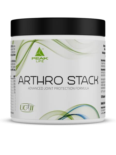 PEAK Arthro Stack - 120 Capsules | 30 Servings | with Glucosamine Sulfate, Chondroitin Sulfate, Methylsulfonylmethane, Methylsulfonylmethane (MSM) and Collagen Peptides UC-II