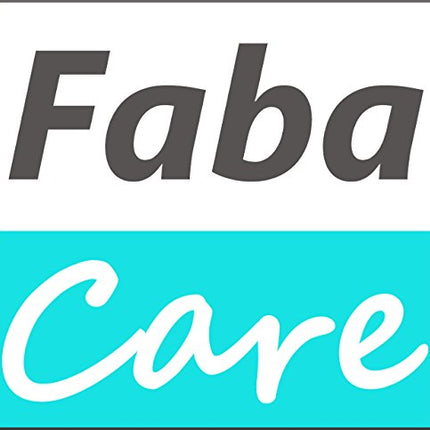 FabaCare Nova side table, height-adjustable bedside table on castors, table for bed with inclination, Easy to Clean special coating, walnut