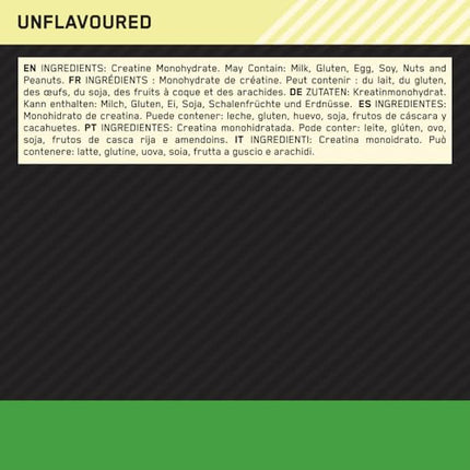 Optimum Nutrition Micronized Creatine Powder, 100% Pure Creatine Monohydrate Powder, Unflavored, 93 Servings, 317 g