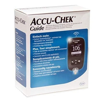 Accu-chek Guide Mg/dl Meter On